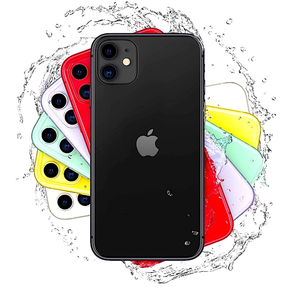 New In Box Black Apple iPhone 11 128GB & Charging Cord